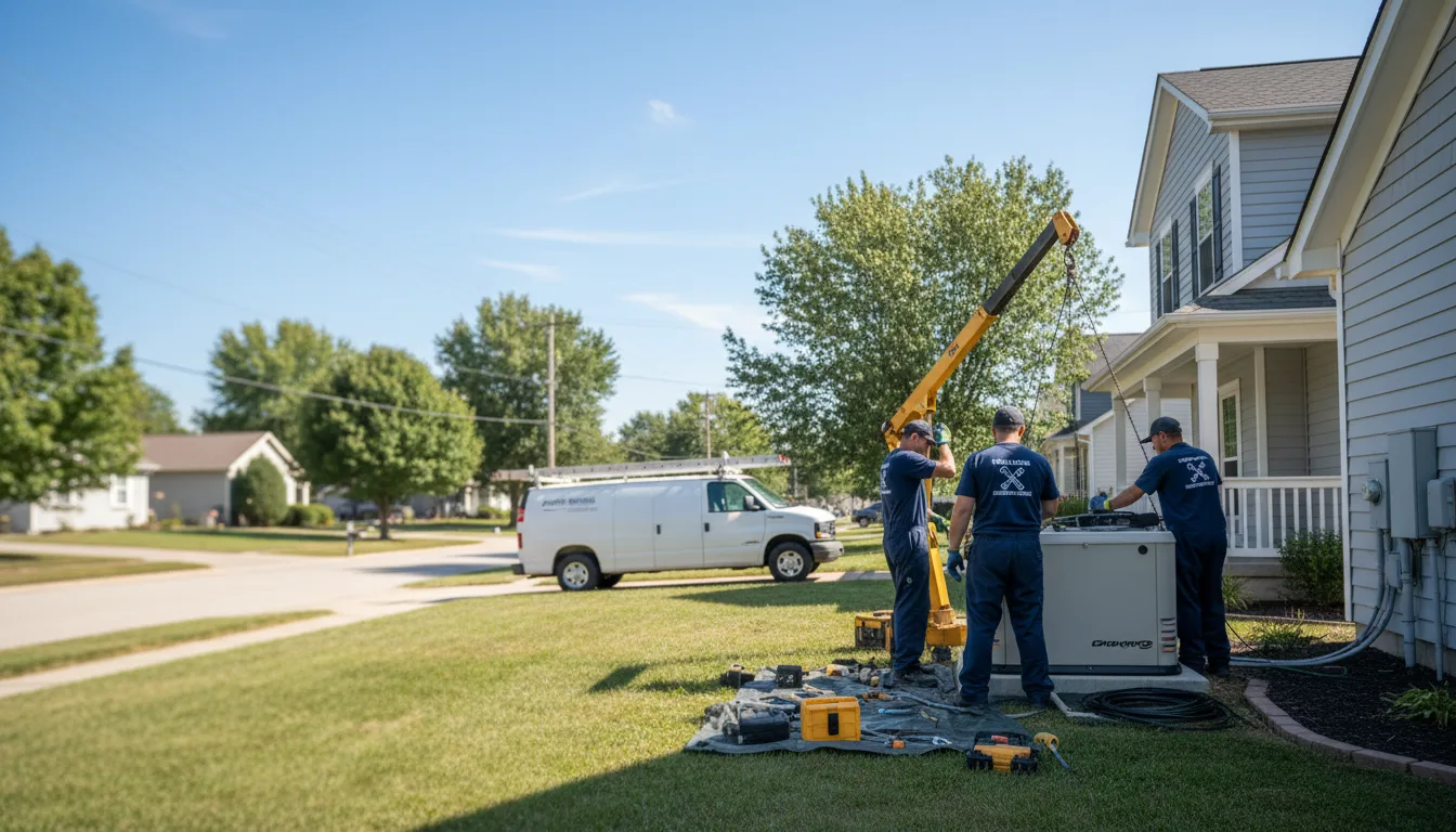 Generator Installation in Shiloh, TN near me